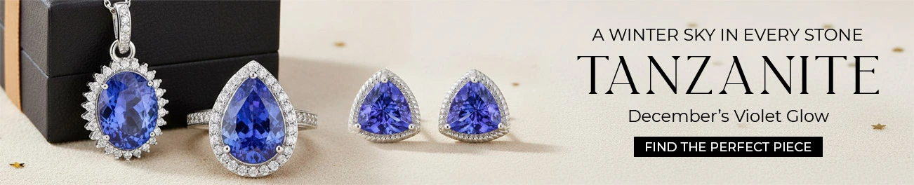 A winter Sky in Every Stone : Shop Your Perfect Tanzanite Piece at Haute Facets!