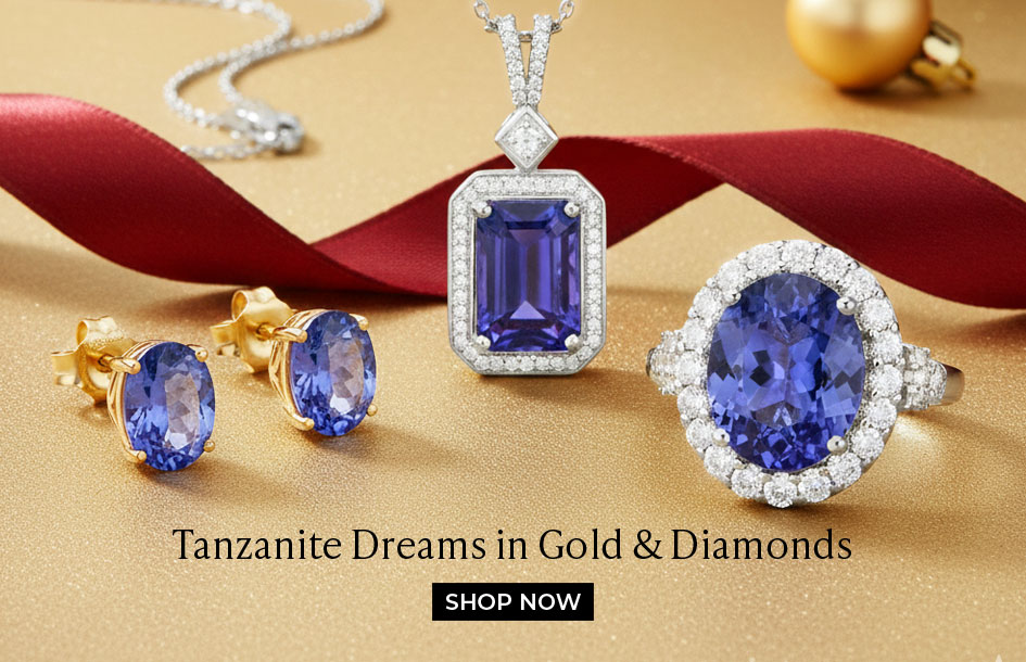 Tanzanite Dreams in Gold & Diamonds