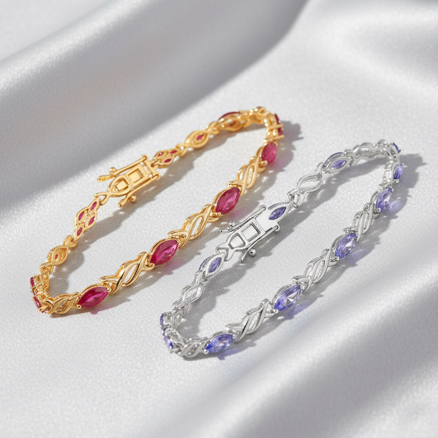 Modern Crossover Bracelet Design