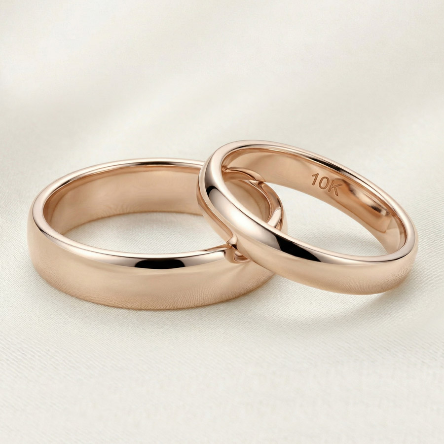 10K Rose Gold Jewelry Collection